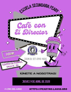 ¡Acompáñenos en el «Café con el Director» de este mes!